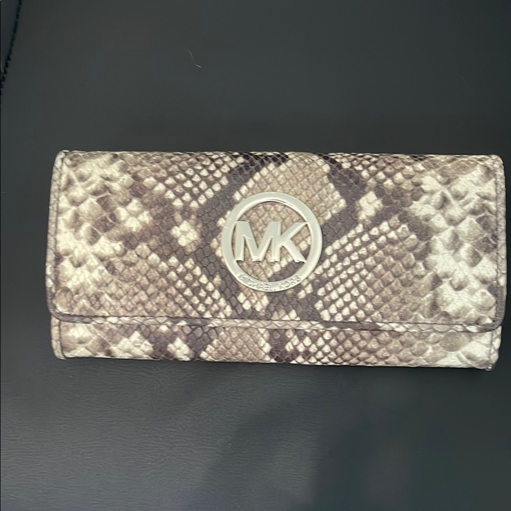 Michael Kors Snake Print Wallet